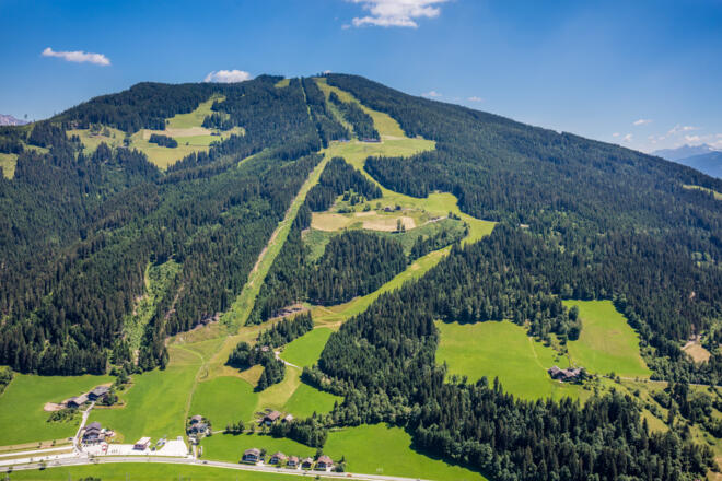 Blick auf den monte popolo