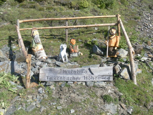 Taxenbacher Höhenweg vor der Rieser Aste