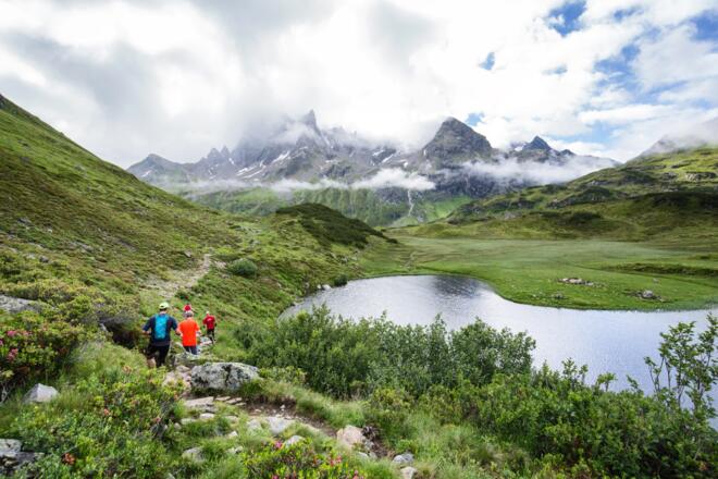 Panorama Strecke Montafon Arlberg Marathon